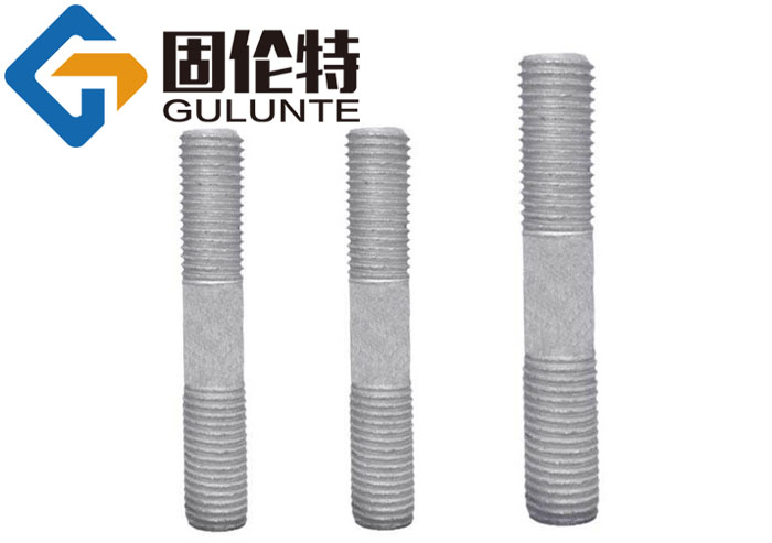 熱鍍鋅雙頭螺紋螺栓型號規格尺寸表大全